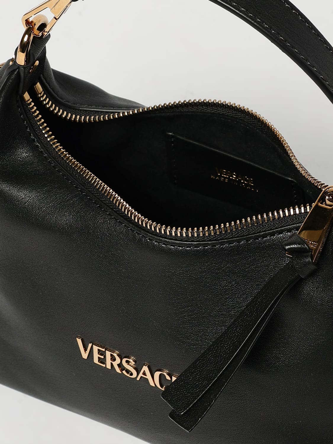 VERSACE MINITASCHE: Schultertasche damen Versace, Schwarz - Img 5