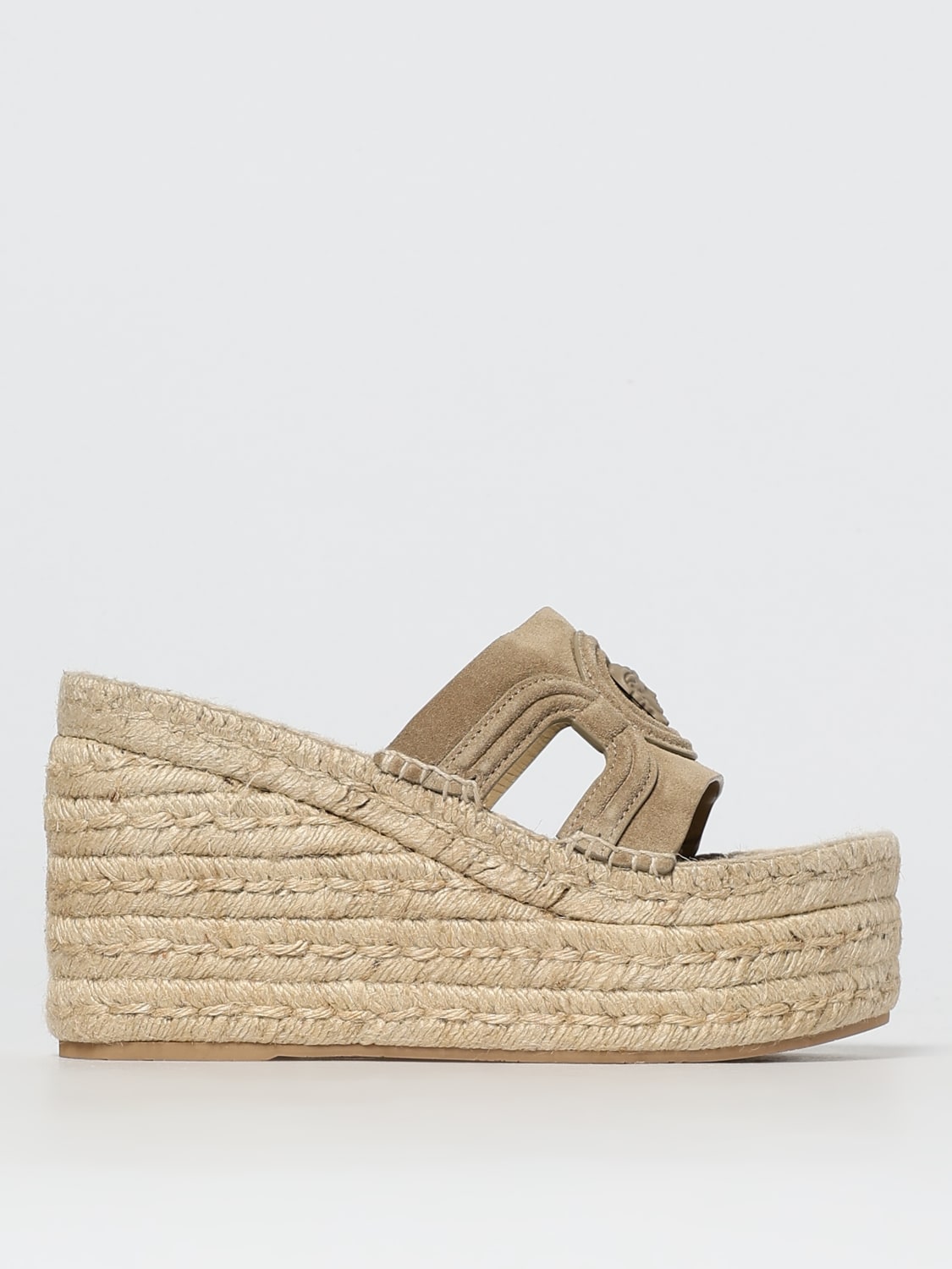 フラットシューズ VERSACE Woman Espadrilles Beige 10178521A13293 1K880 VERSACE: Shoes woman - Beige | Versace espadrilles