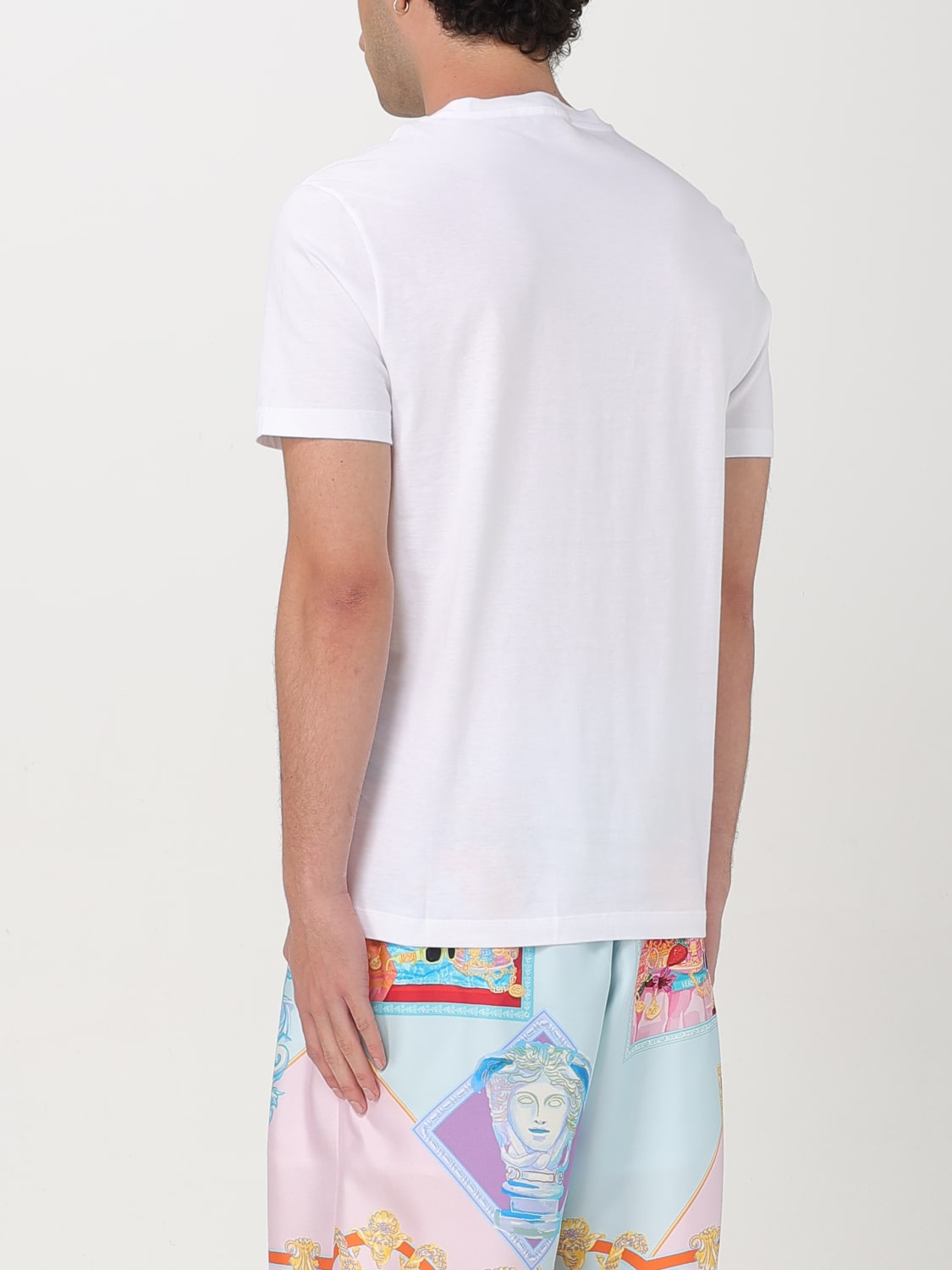 VERSACE T-SHIRT: T-shirt men Versace, White - Img 3