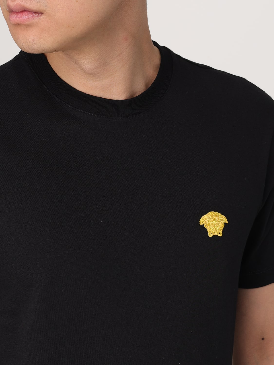 VERSACE T-SHIRT: T-shirt men Versace, Black - Img 5