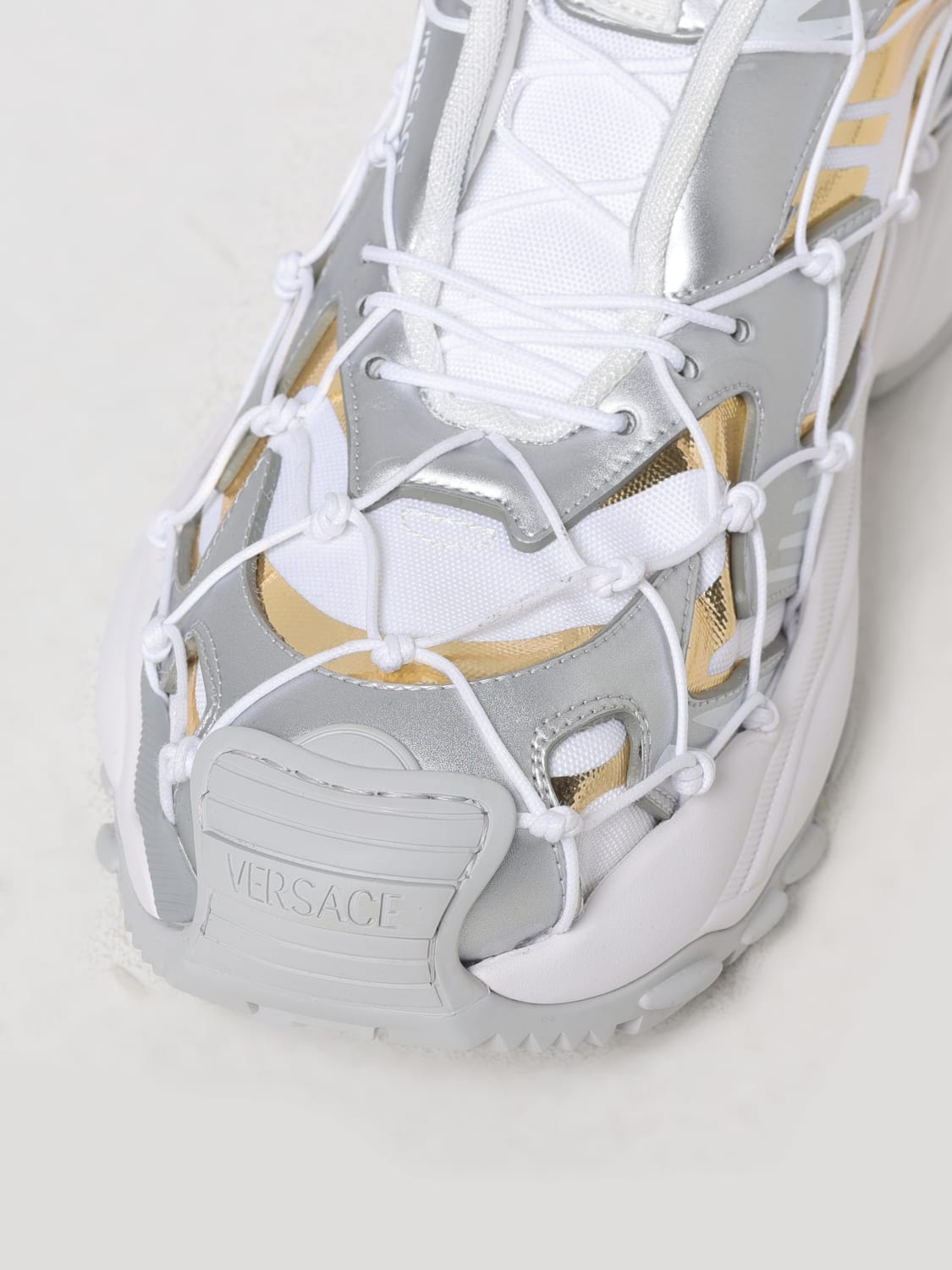 VERSACE SNEAKERS: Sneakers herren Versace, Weiß - Img 4