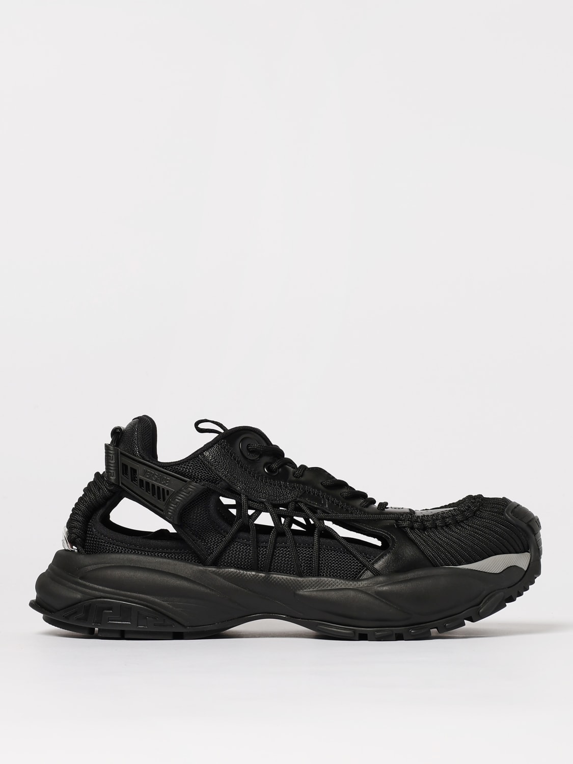 VERSACE SNEAKERS: Sneakers men Versace, Black - Img 1