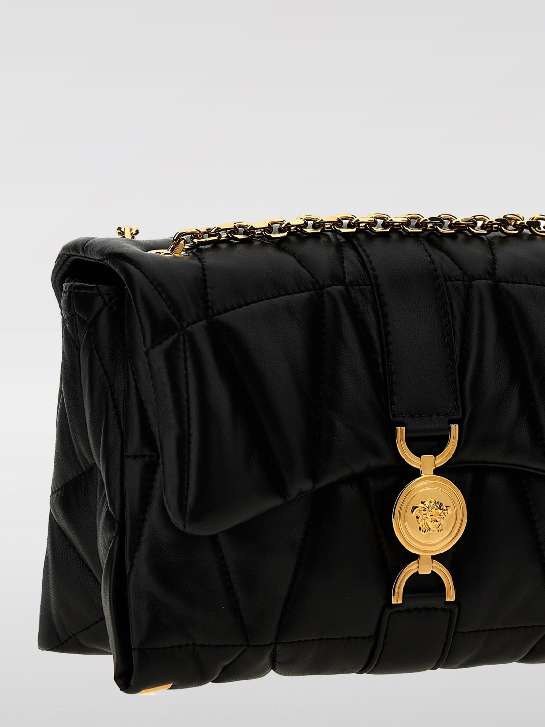 VERSACE MINITASCHE: Schultertasche damen Versace, Schwarz - Img 3