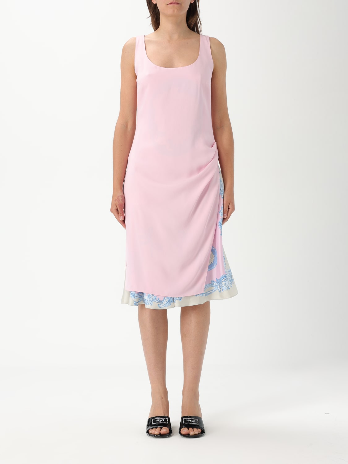 VERSACE DRESS: Dress woman Versace, Pink - Img 1