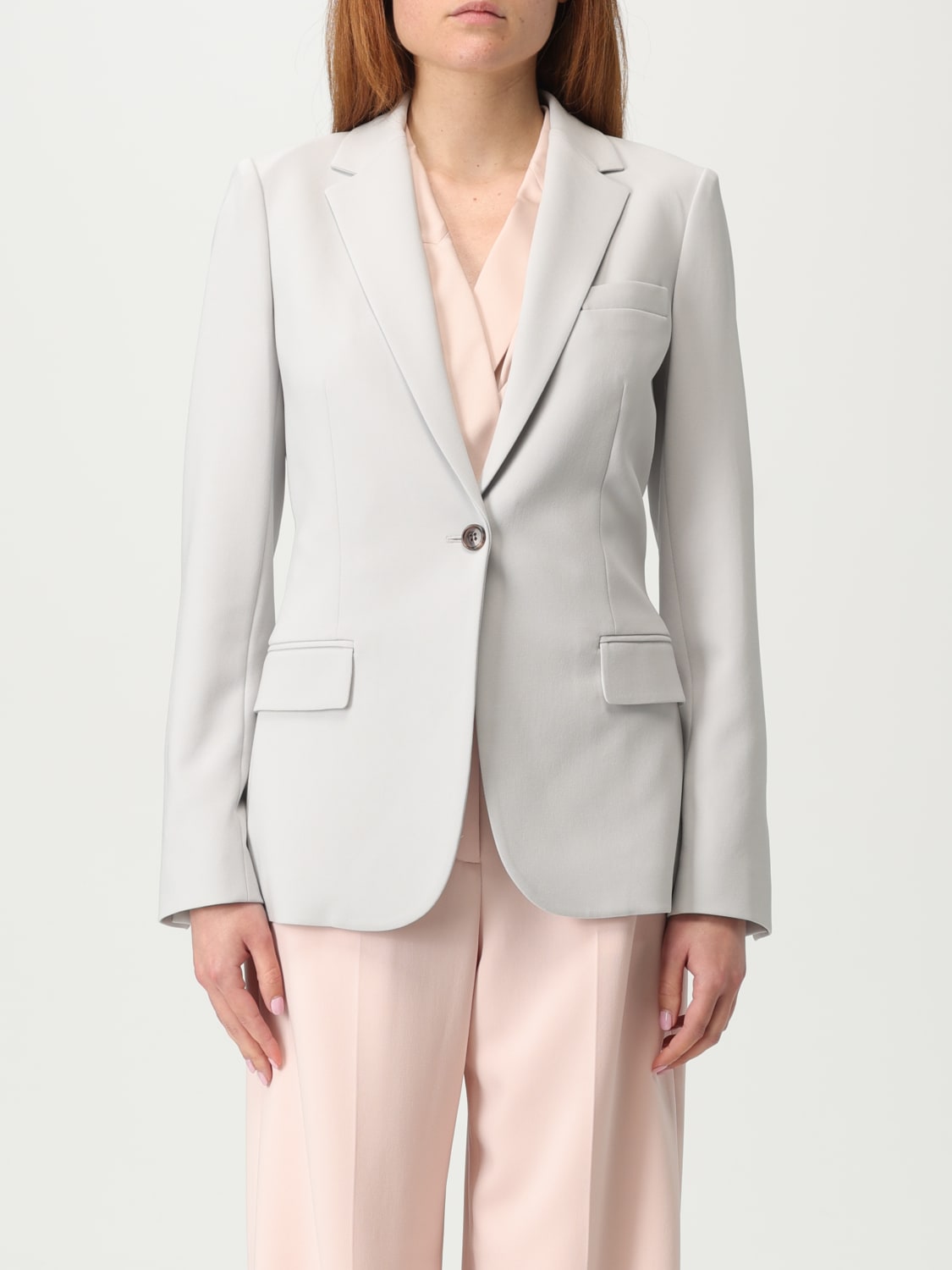 アウターその他 THEORY Woman Blazer Grey J0709113 B6M THEORY: Blazer woman - Grey | Theory blazer J0709113 online