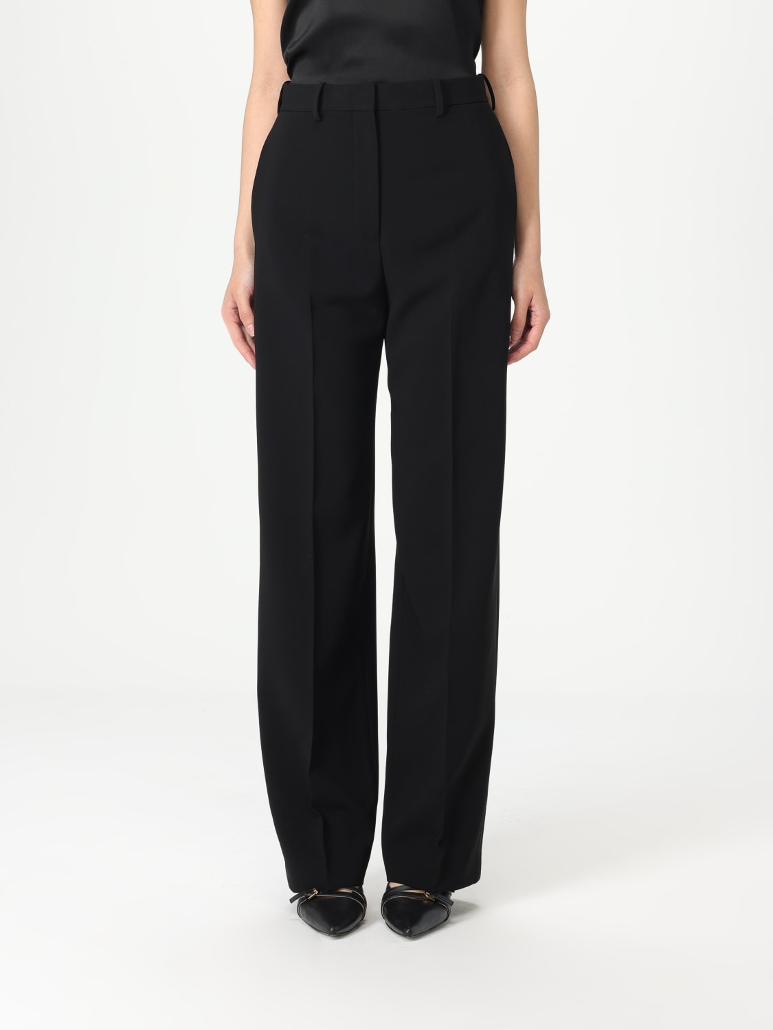 パンツ THEORY Woman Pants Black O1109202 001 THEORY: Pants woman - Black | Theory pants O1109202 online
