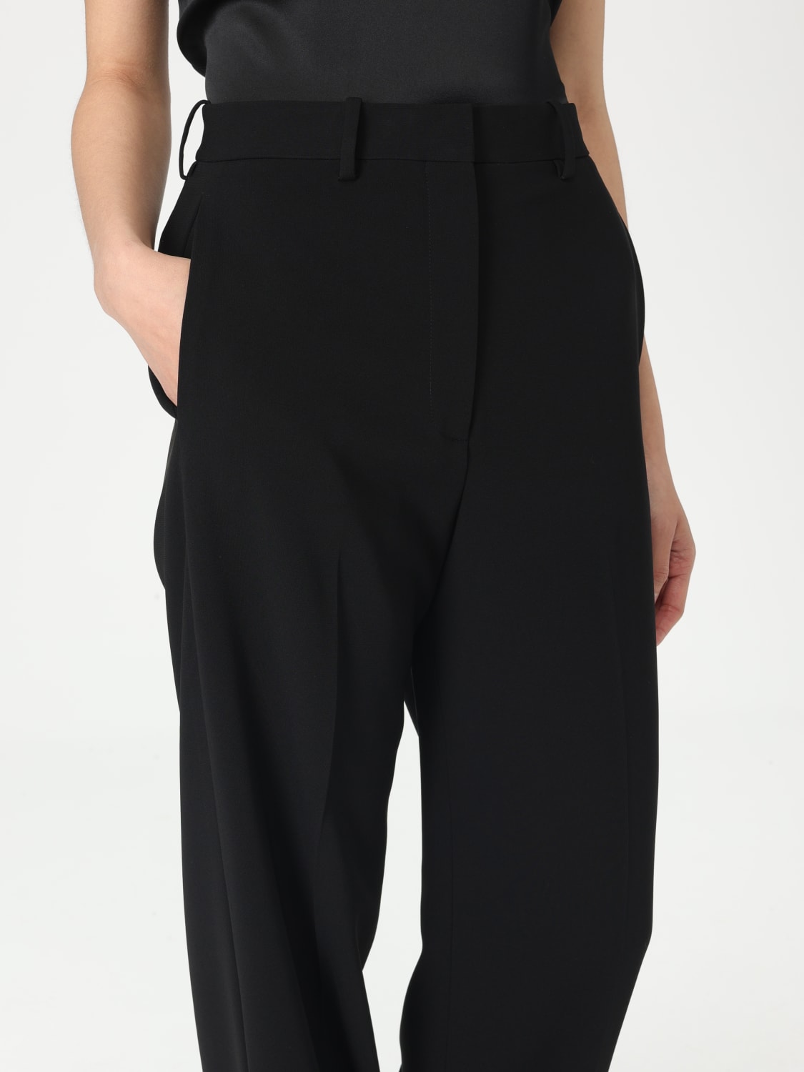 パンツ THEORY Woman Pants Black O1109202 001 THEORY: Pants woman - Black | Theory pants O1109202 online