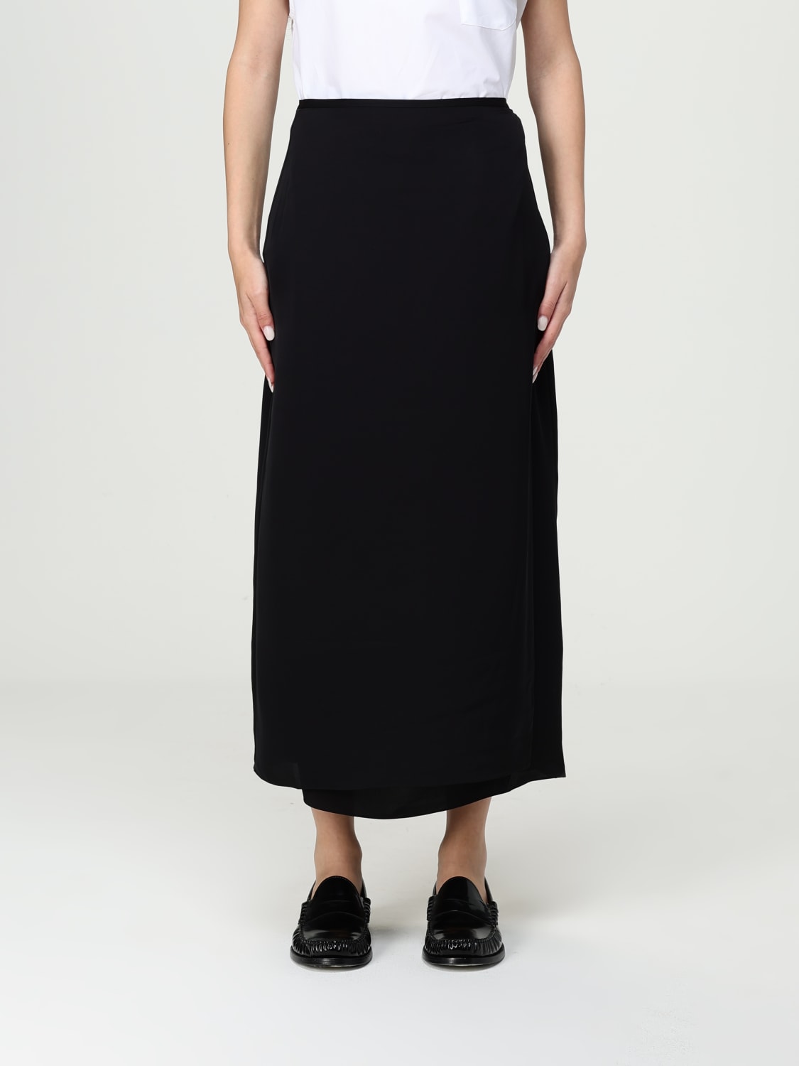 THEORY SKIRT: Skirt woman Theory, Black - Img 1