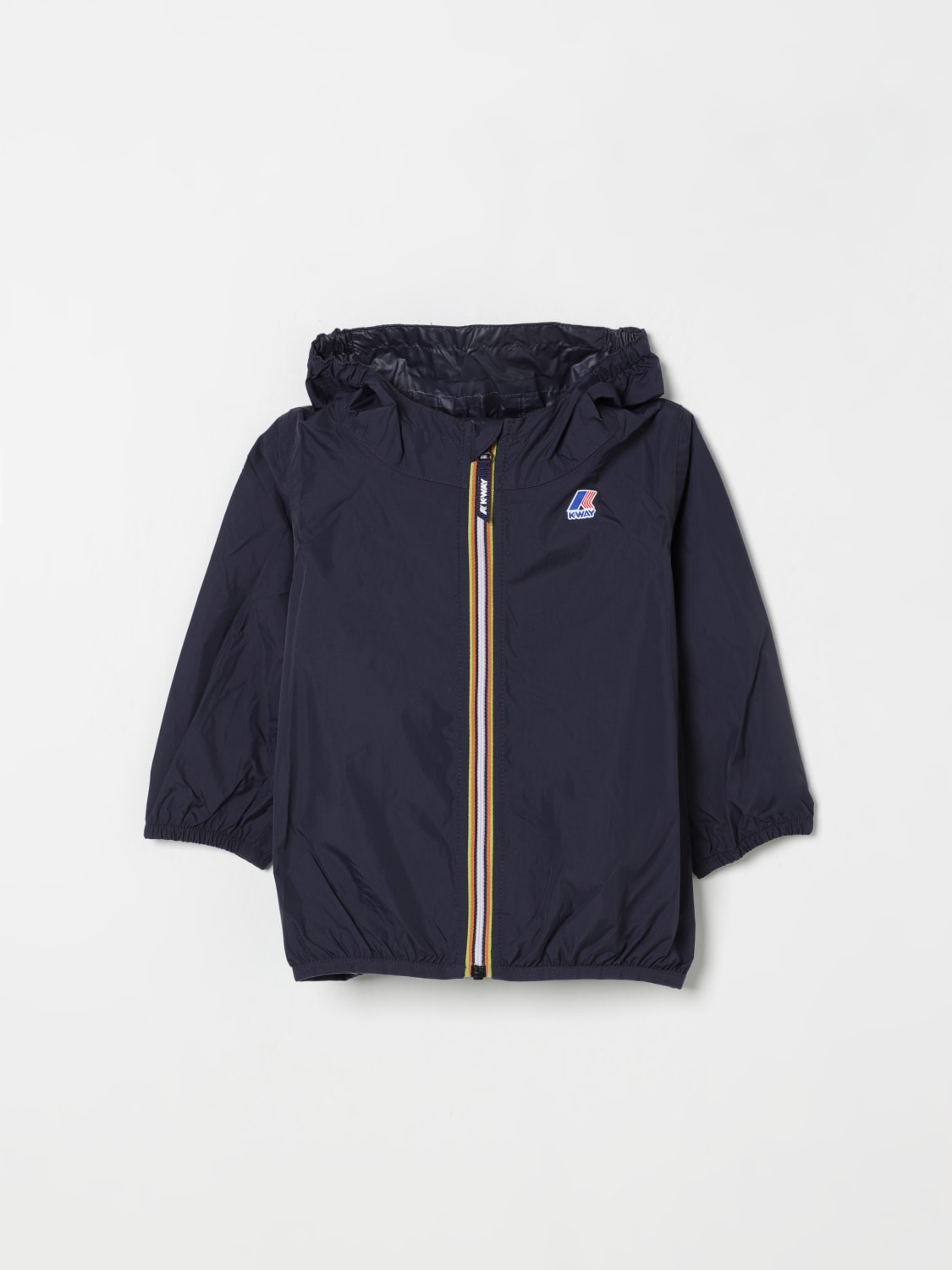 K-WAY JACKET: Jacket kids K-way, Navy - Img 1
