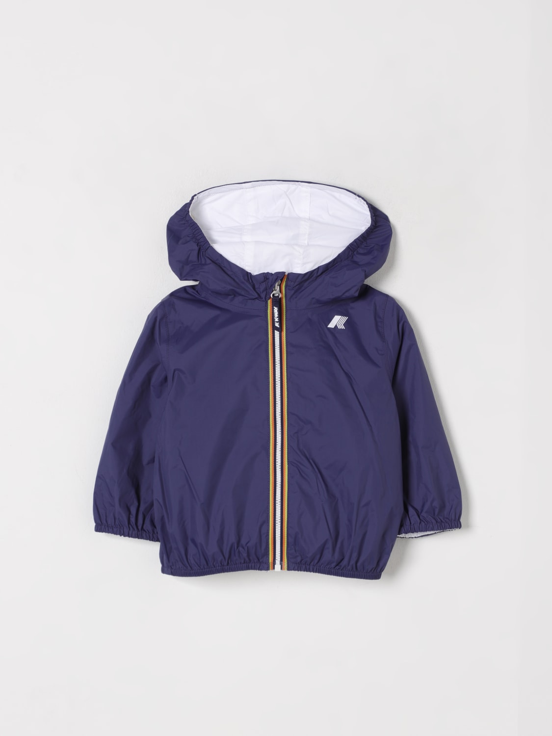 K-WAY JACKET: Jacket kids K-way, Blue - Img 1