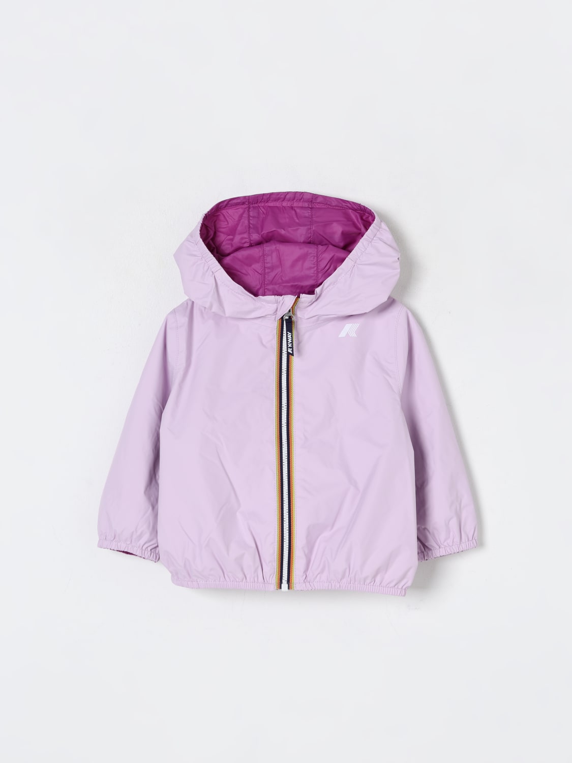 K-WAY JACKET: Jacket kids K-way, Violet - Img 1