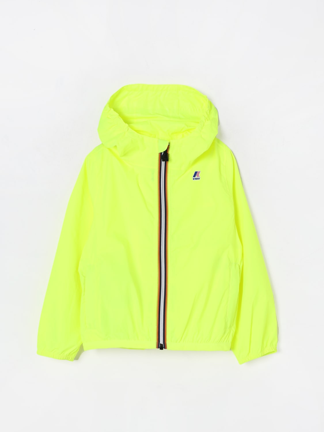 K-WAY JACKET: Jacket kids K-way, Straw Yellow - Img 1