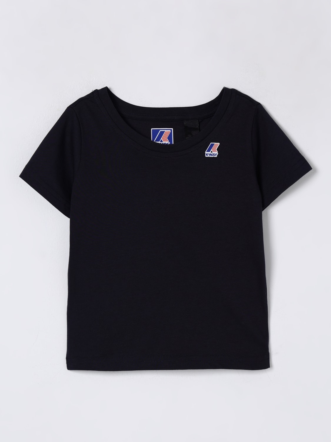 K-WAY 티셔츠: 티셔츠 남아 K-way, 네이비 - Img 1