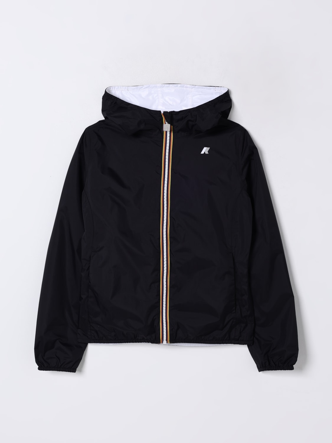 K-WAY JACKE: Jacke kinder K-way, Schwarz - Img 1