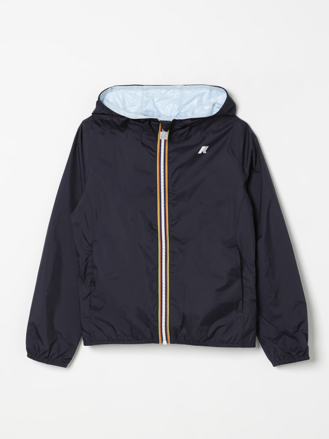 K-WAY JACKET: Jacket kids K-way, Blue - Img 1