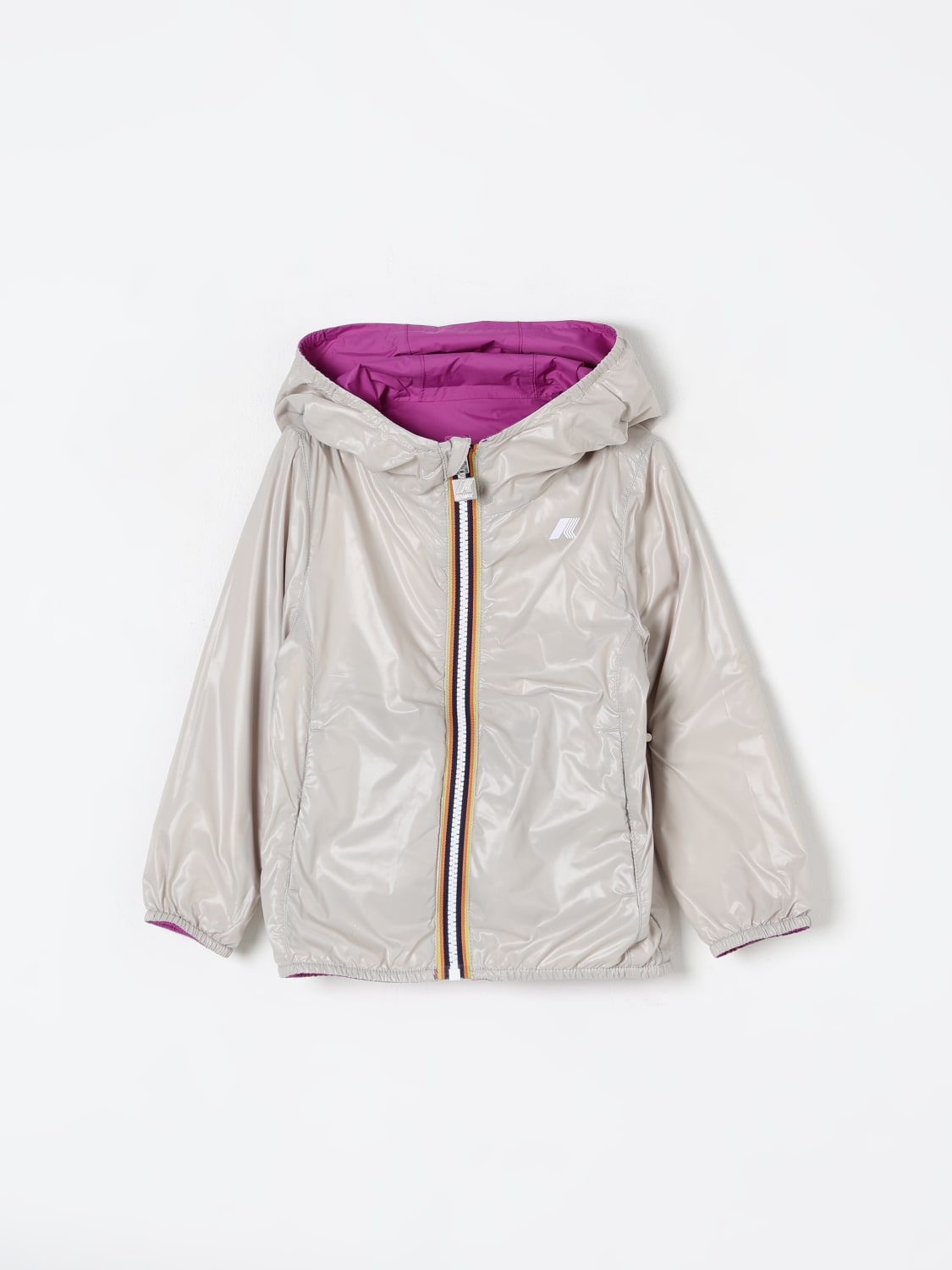 K-WAY JACKET: Jacket kids K-way, Violet - Img 3