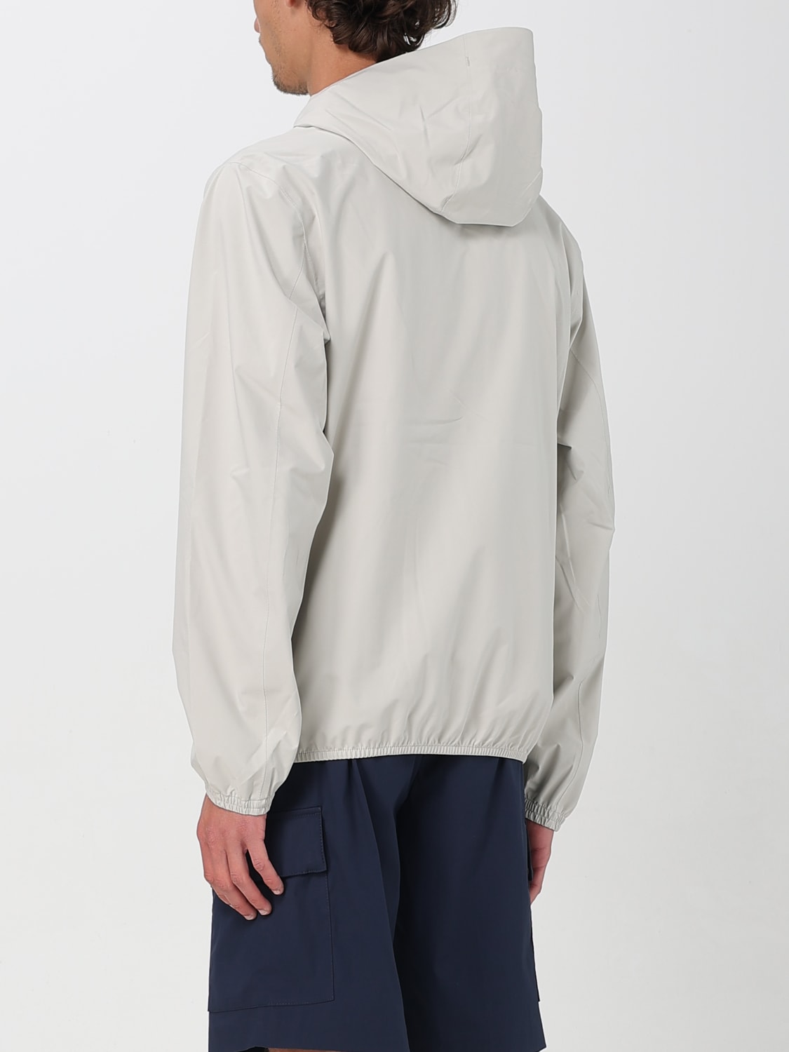 K-WAY JACKET: Jacket men K-way, White - Img 2