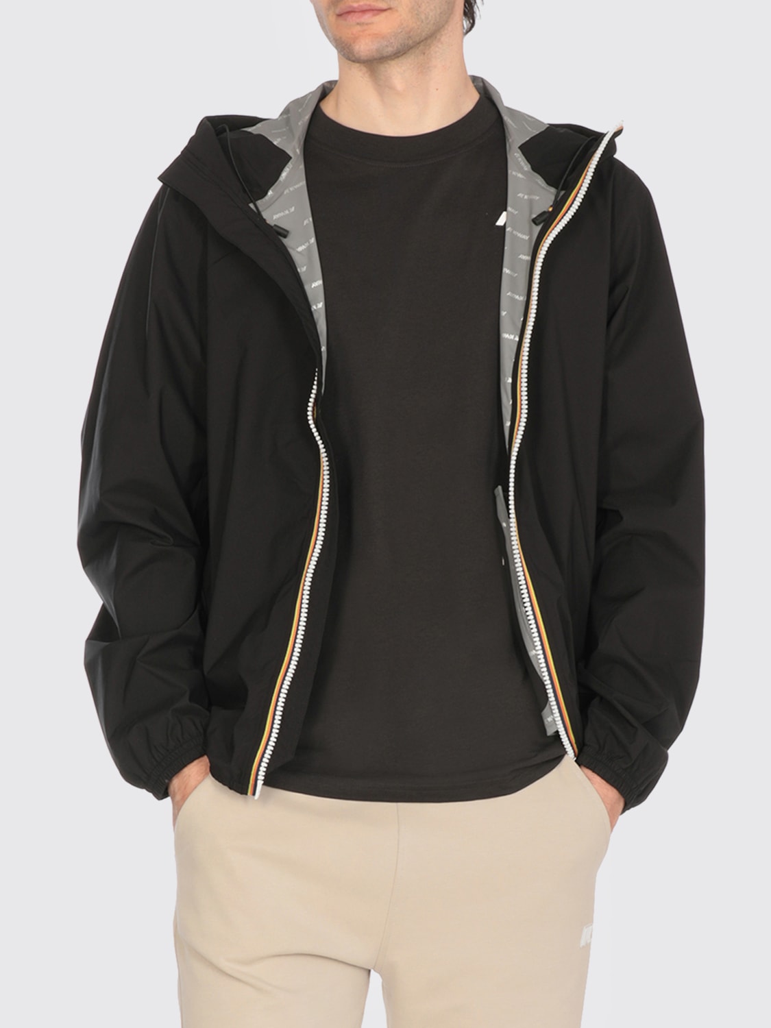 K-WAY JACKET: Jacket men K-way, Black - Img 3