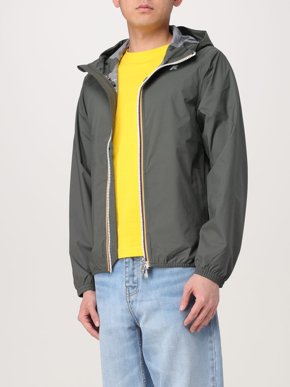 K-WAY 재킷: 재킷 남성 K-way, 밀리터리 - Img 3