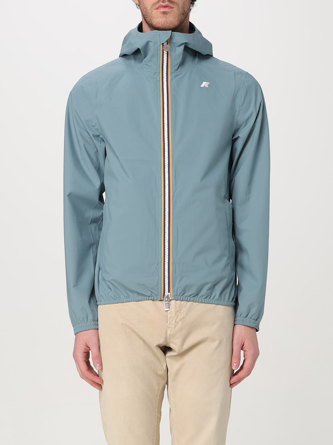 K-WAY JACKET: Jacket men K-way, Grass Green - Img 1