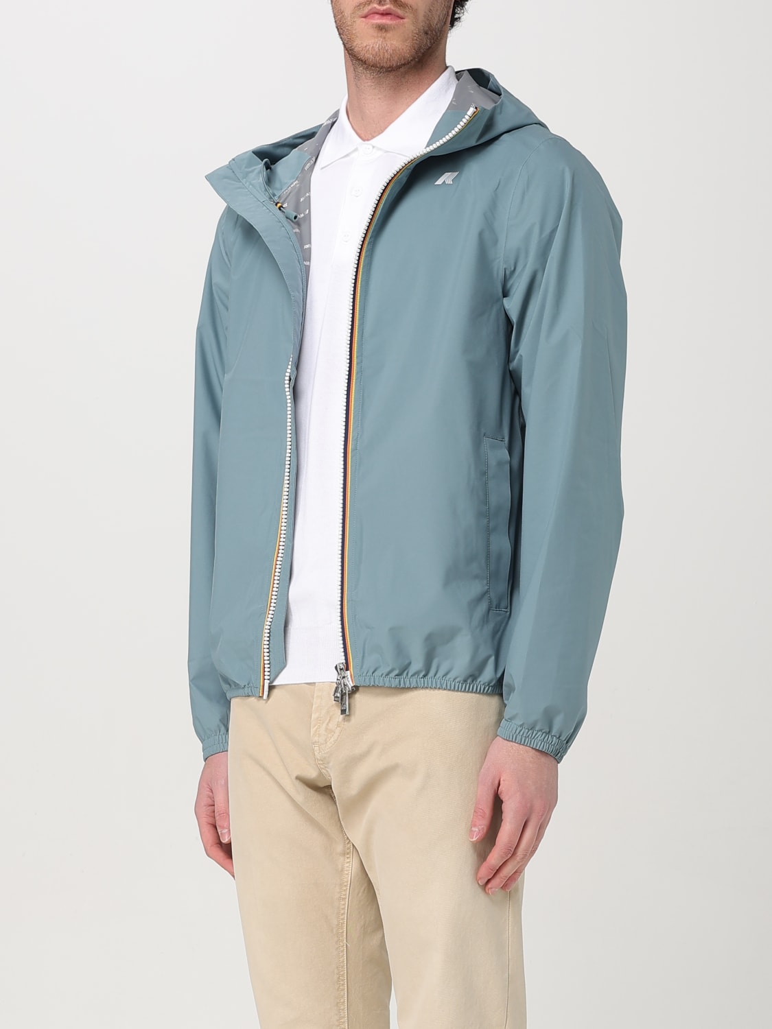 K-WAY JACKET: Jacket men K-way, Grass Green - Img 3