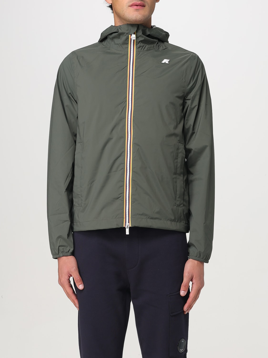K-WAY 外套: 外套 男士 K-way, 绿色 - Img 1