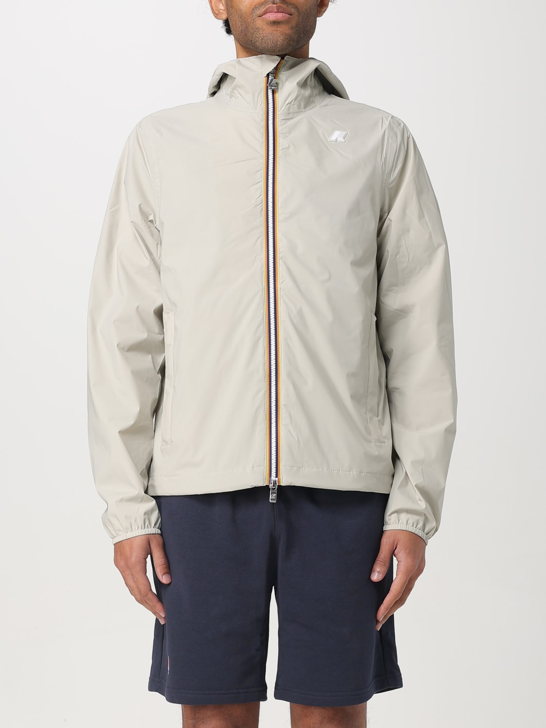 K-WAY JACKET: Jacket men K-way, Beige - Img 1