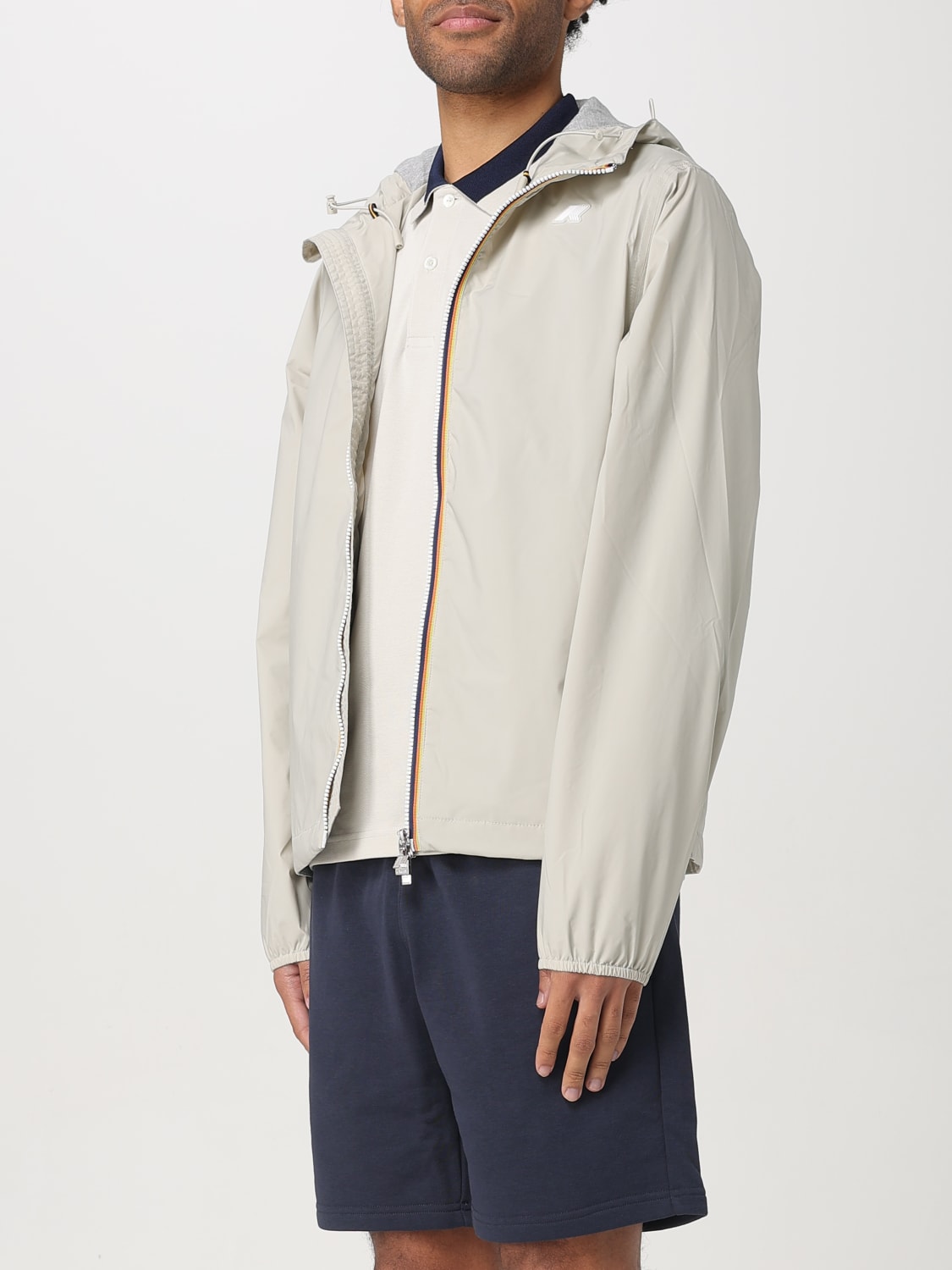 K-WAY JACKET: Jacket men K-way, Beige - Img 3
