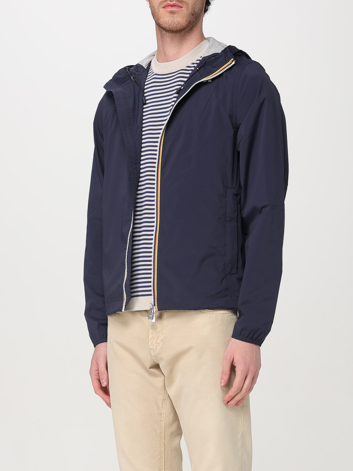 K-WAY JACKET: Jacket men K-way, Navy - Img 3