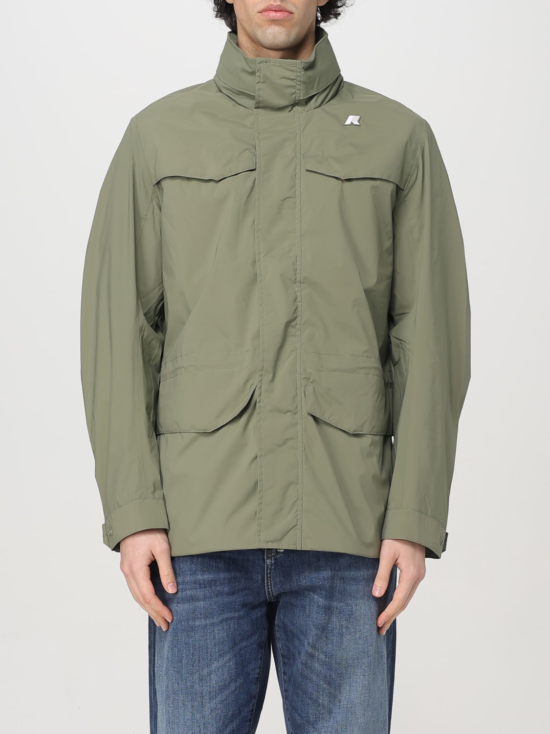 K-WAY JACKET: Jacket men K-way, Military - Img 1