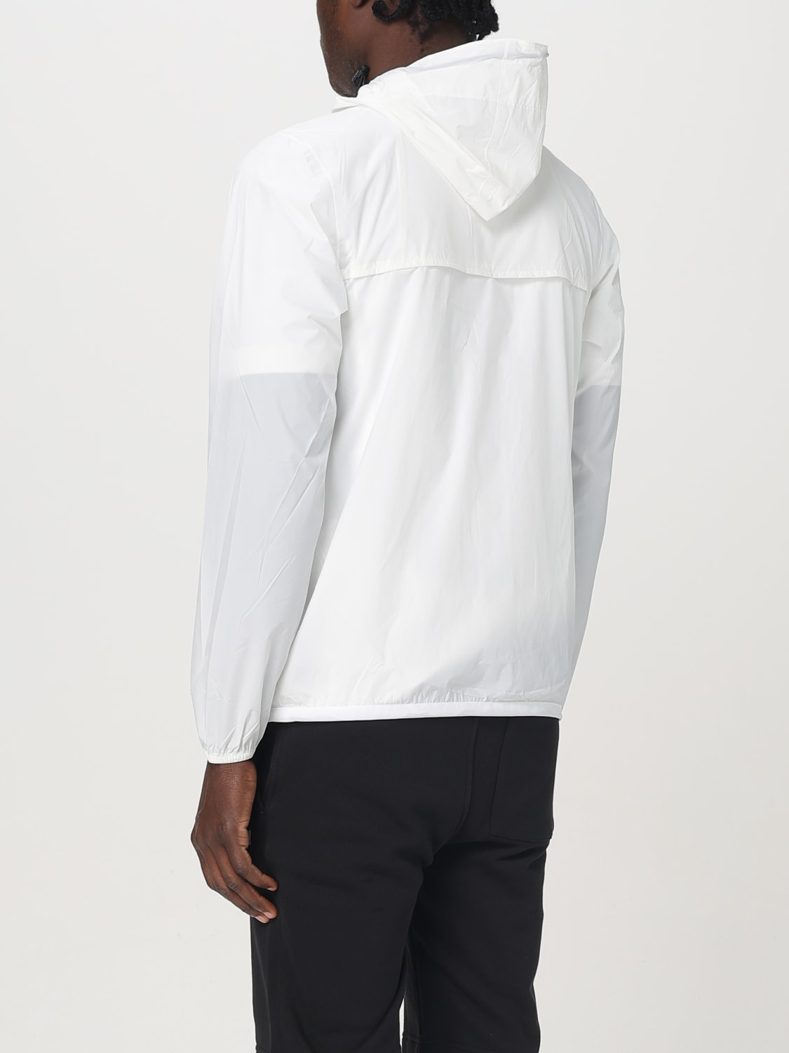 K-WAY JACKET: Jacket men K-way, White - Img 2