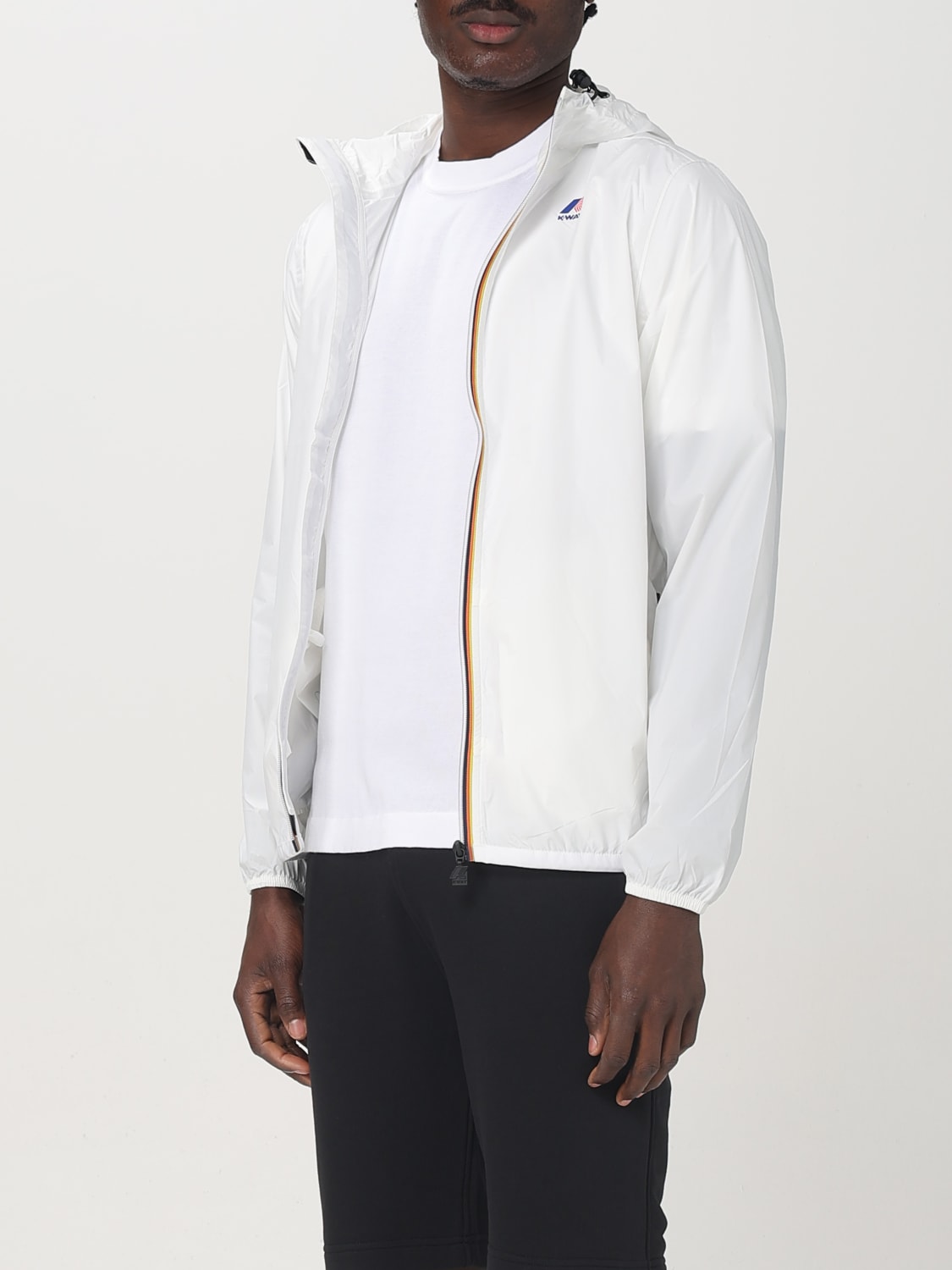 k way blanc homme