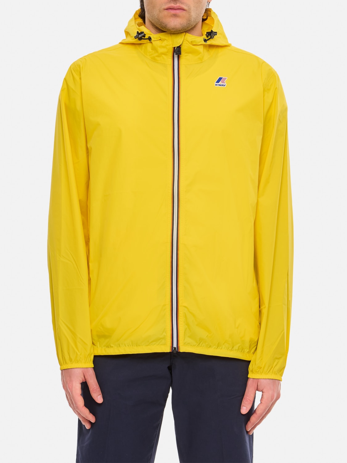 K-WAY CHAQUETA: Chaqueta hombre K-way, Amarillo - Img 1