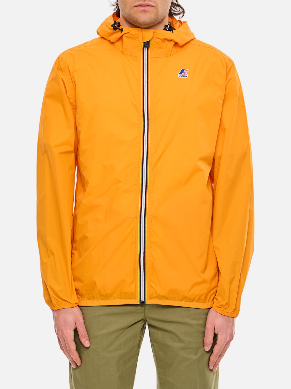 K-WAY JACKET: Jacket men K-way, Orange - Img 1