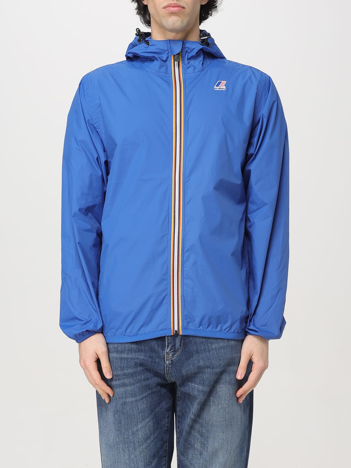 K-WAY JACKET: Jacket men K-way, Blue - Img 1