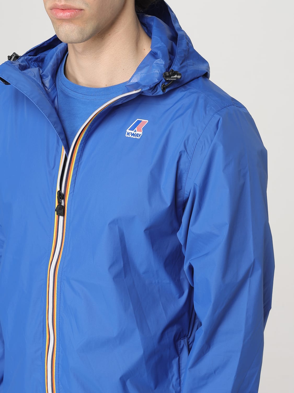 K-WAY JACKET: Jacket men K-way, Blue - Img 4