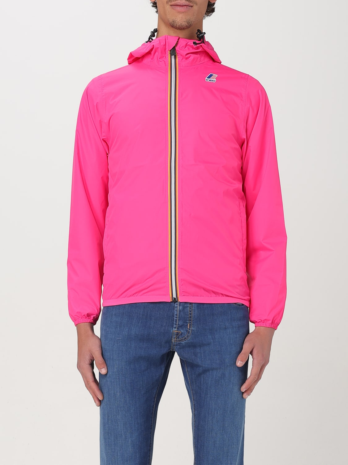 K-WAY CHAQUETA: Chaqueta hombre K-way, Rosa - Img 1