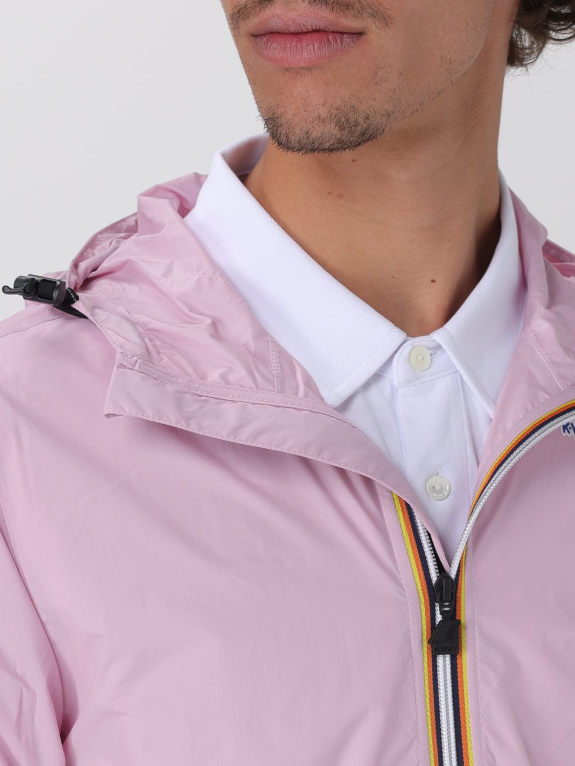 K-WAY JACKET: Jacket men K-way, Lilac - Img 4