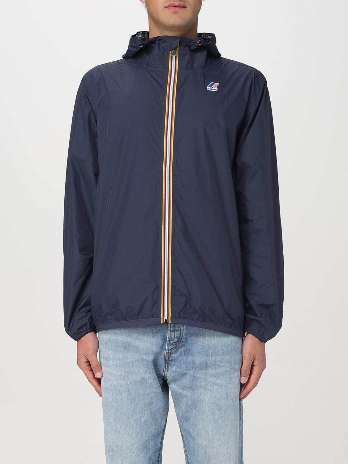 K-WAY JACKET: Jacket men K-way, Navy - Img 1