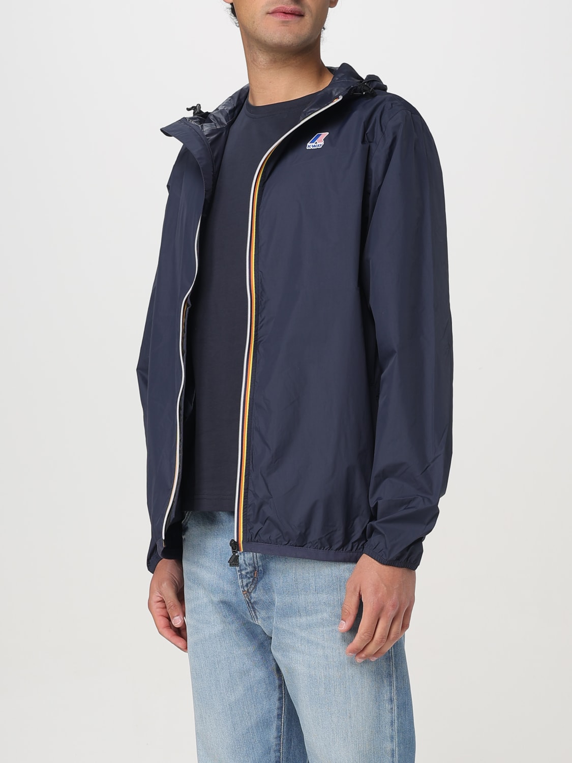 K-WAY JACKET: Jacket men K-way, Navy - Img 3