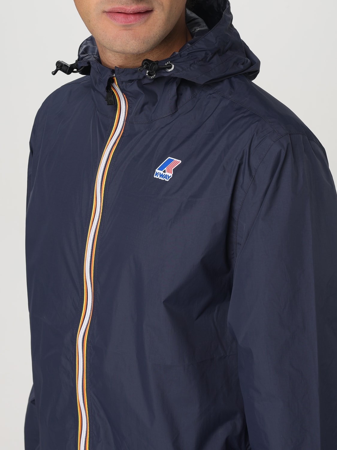 K-WAY JACKET: Jacket men K-way, Navy - Img 4