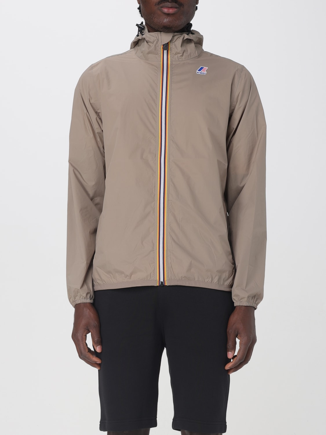 K-WAY JACKET: Jacket men K-way, Dove Grey - Img 1