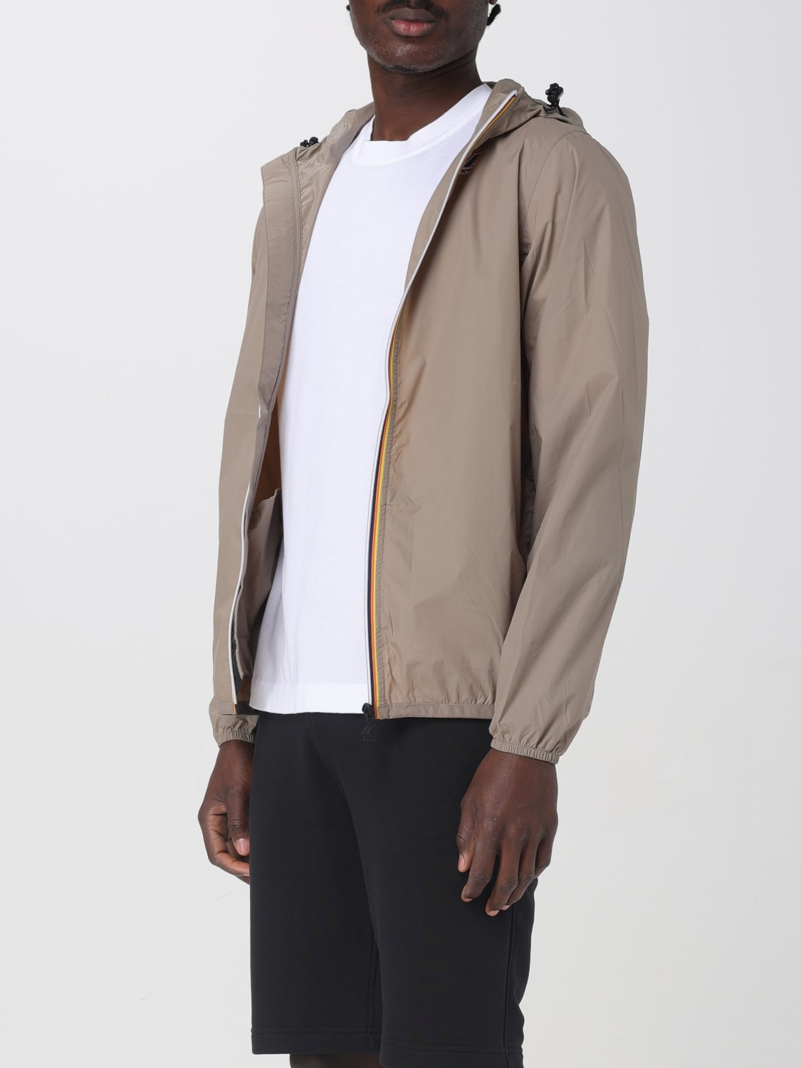 K-WAY JACKET: Jacket men K-way, Dove Grey - Img 3