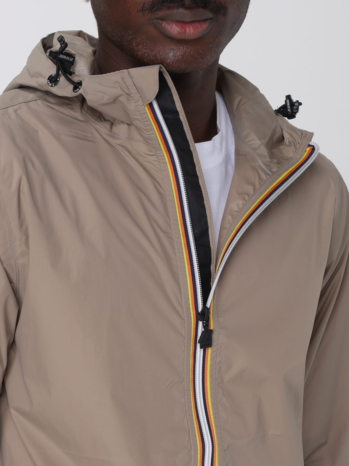 K-WAY JACKET: Jacket men K-way, Dove Grey - Img 4