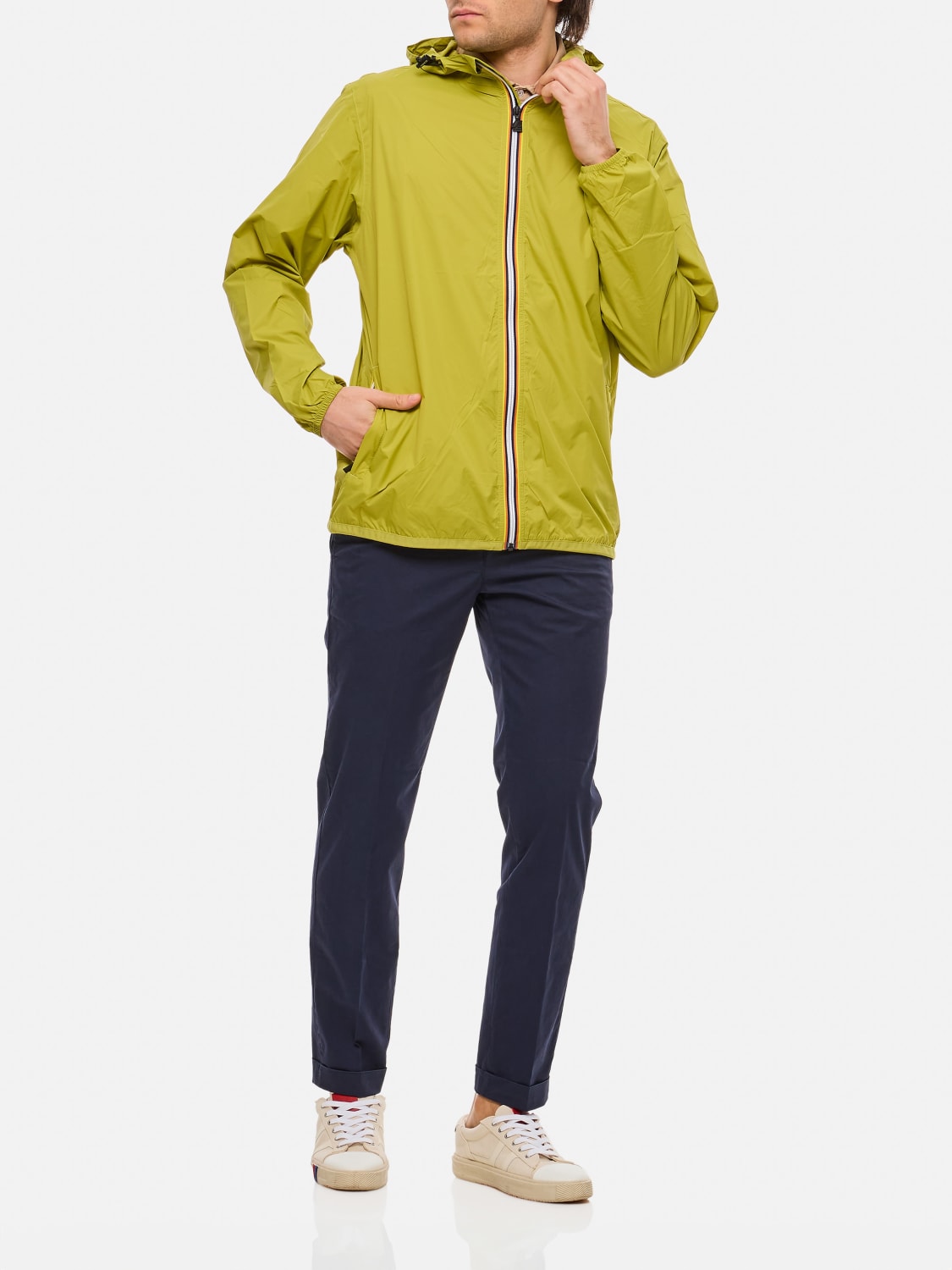 K-WAY КУРТКА: Куртка Мужское K-way, Лайм - Img 2