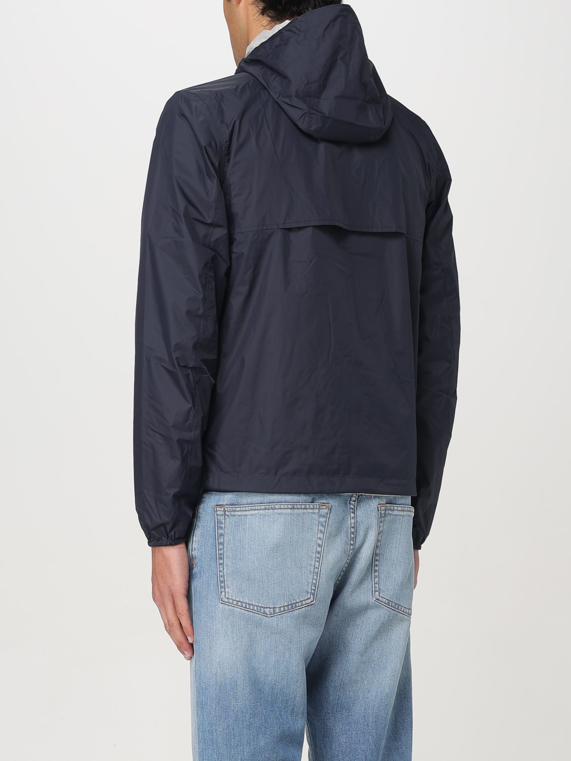 K-WAY JACKET: Jacket men K-way, Blue 2 - Img 2