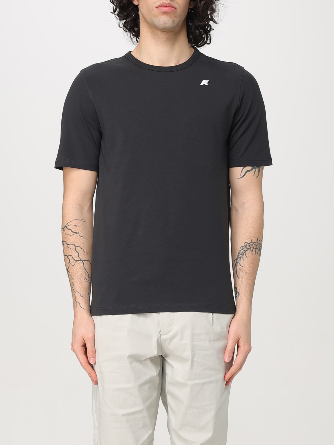K-WAY CAMISETA: Camiseta hombre K-way, Negro - Img 1