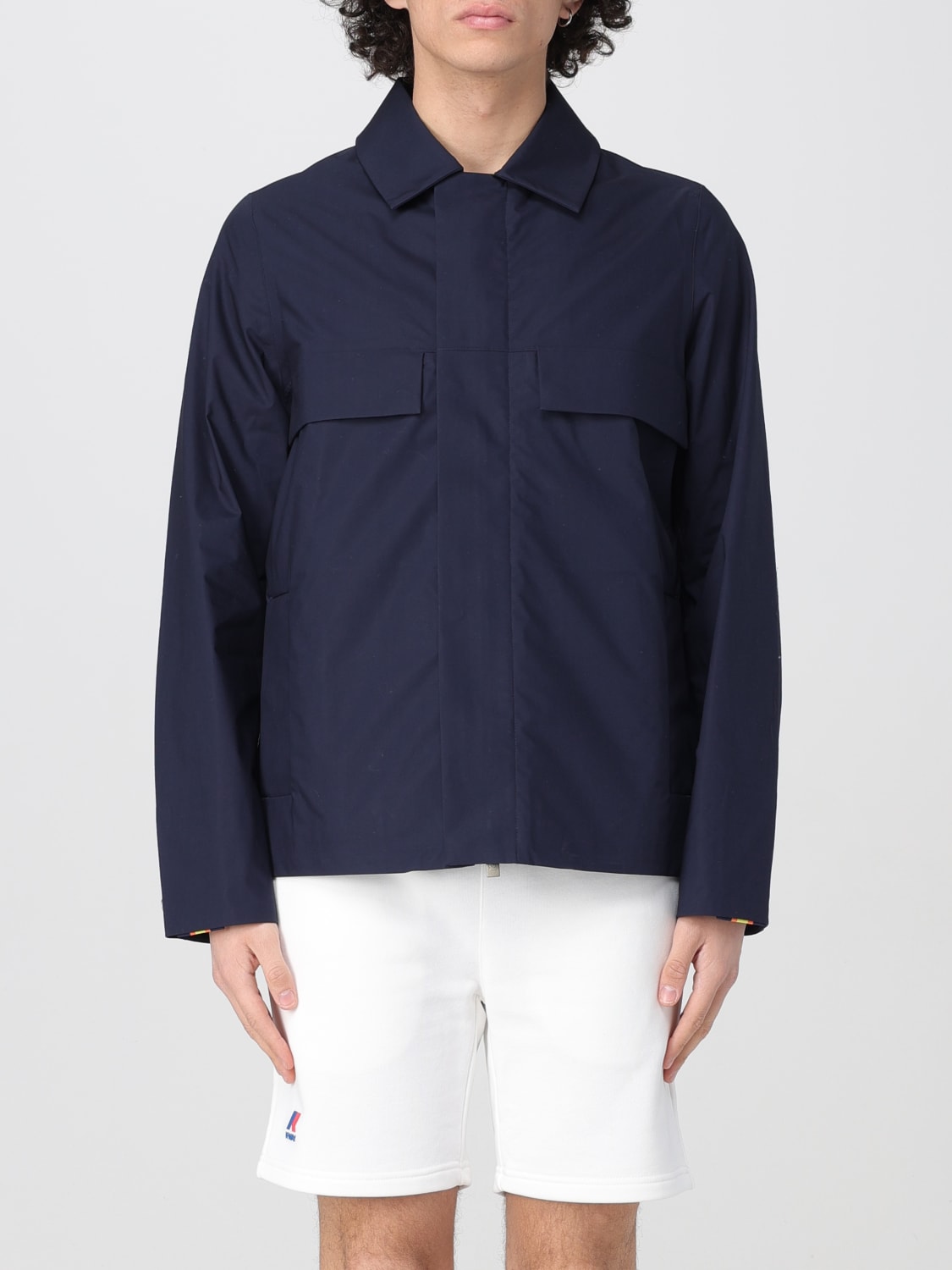 K-WAY JACKET: Jacket men K-way, Blue - Img 1