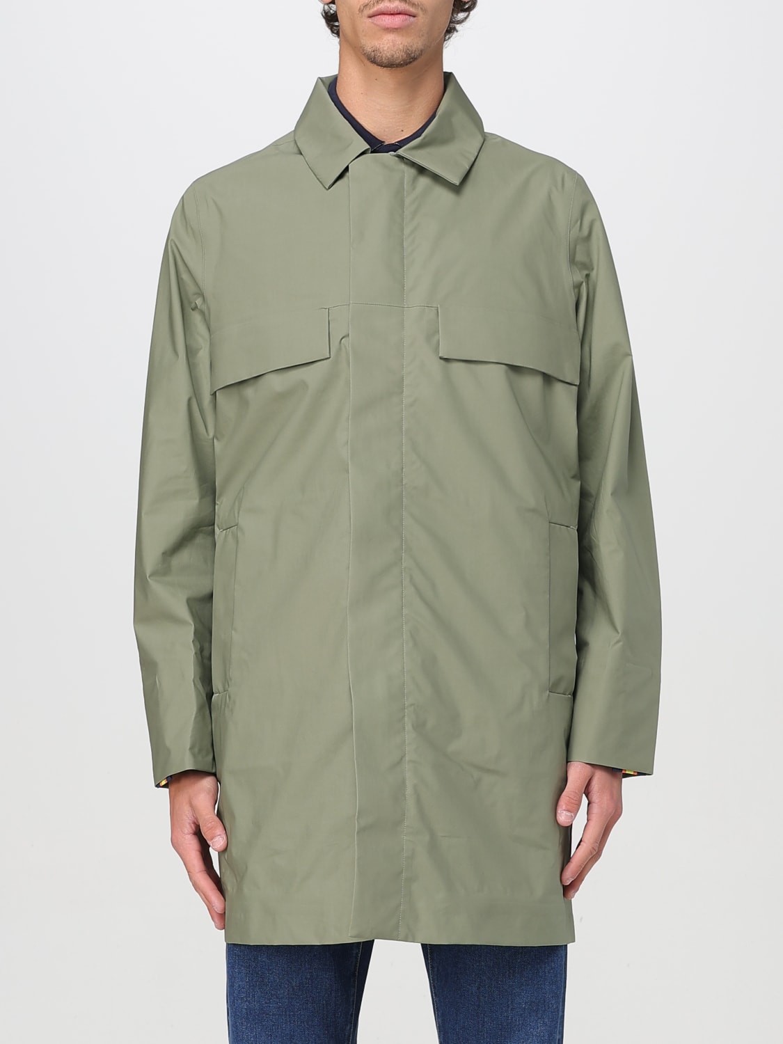 K-WAY JACKET: Jacket men K-way, Military - Img 1