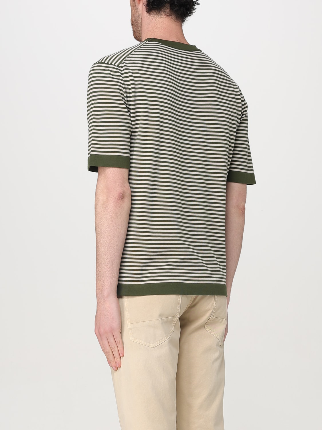 Tシャツ・カットソー K-WAY Men T-shirt Green K61274W B0K K-WAY：Tシャツ メンズ - グリーン | GIGLIO.COMオンラインのK